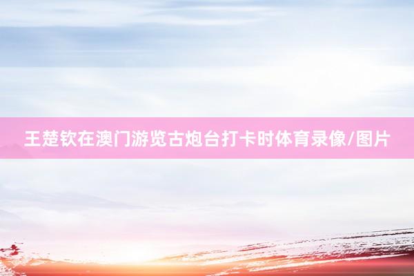 王楚钦在澳门游览古炮台打卡时体育录像/图片