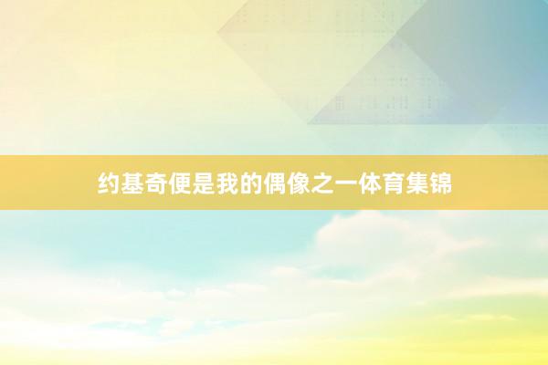 约基奇便是我的偶像之一体育集锦